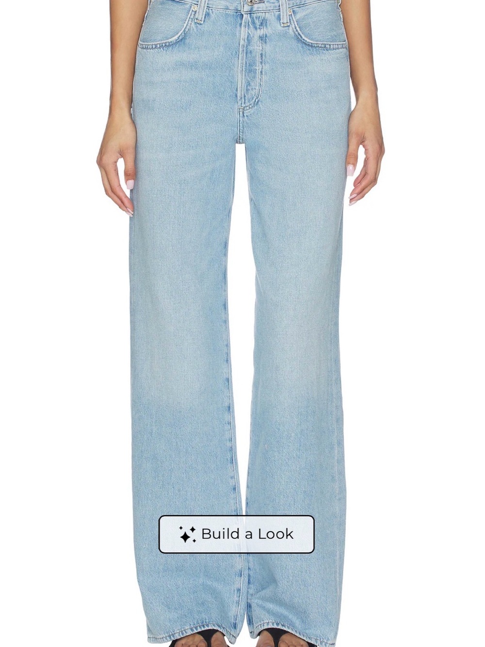 Citizens of humanity- Annina wide leg- straight Light Wash Women’s Jeans 28